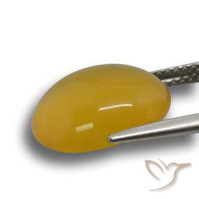 Agata Arancione-Oro naturale da 6.08 ct, Ovale, Traslucido