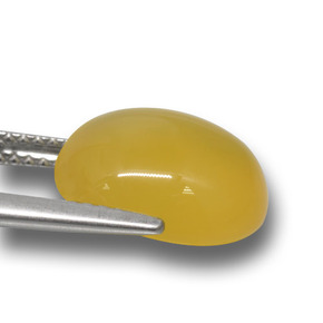Agata Arancione-Oro naturale da 5.47 ct, Taglio ovale, Traslucido
