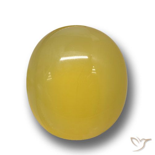 5.84ct Naturale Arancione-Oro Agata, Ovale, Traslucido