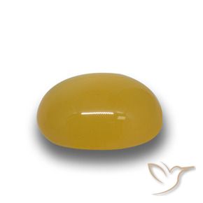 Agata Arancione-Oro naturale da 5.70 ct, Ovale, Traslucido