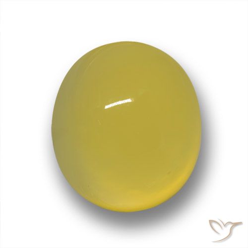 5.28ct Naturale Oro giallastro Agata, Ovale, Traslucido