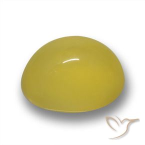 Agata Oro giallastro naturale da 5.28 ct, Ovale, Traslucido