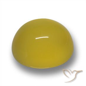 Agata Giallo Toscana naturale da 5.11 ct, Ovale, Traslucido