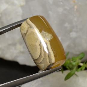 Agata naturale multicolore da 18,27 ct, forma fantasia, traslucido