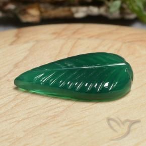 Agata Verde medio naturale da 5.19 ct, Taglio a fantasia, Traslucido