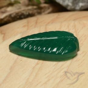Agata Verde medio naturale da 5.23 ct, Taglio a fantasia, Traslucido