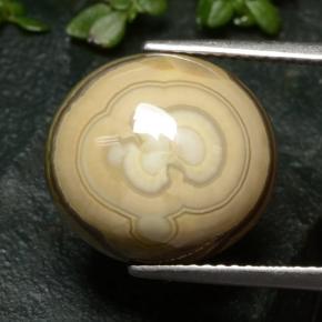 Agata Multicolore naturale da 12.04 ct, Taglio ovale, Opaco