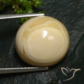 Agata Multicolore naturale da 12.37 ct, Ovale, Opaco