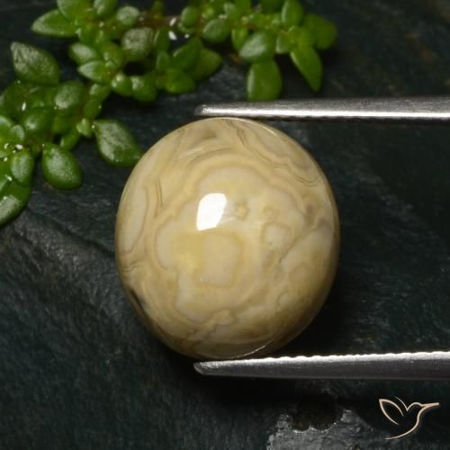 Agata Multicolore naturale da 11.32 ct, Ovale, Opaco