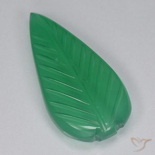 Agata Verde medio naturale da 4.23 ct, Taglio a fantasia, Trasparente