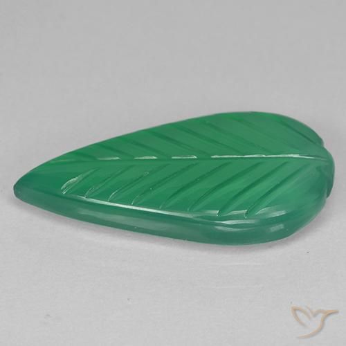 Agata Verde medio naturale da 4.23 ct, Taglio a fantasia, Trasparente