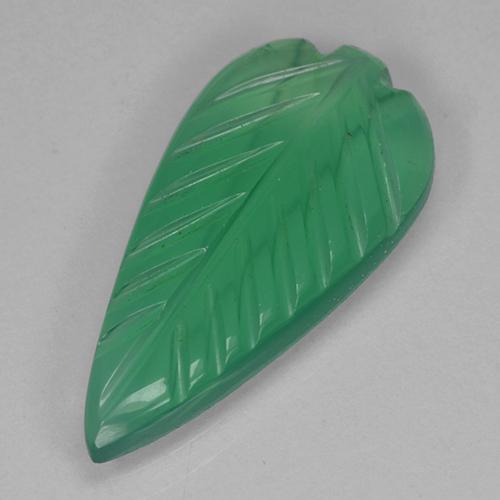 Agata Verde medio naturale da 2.54 ct, Forma fantasia, Trasparente