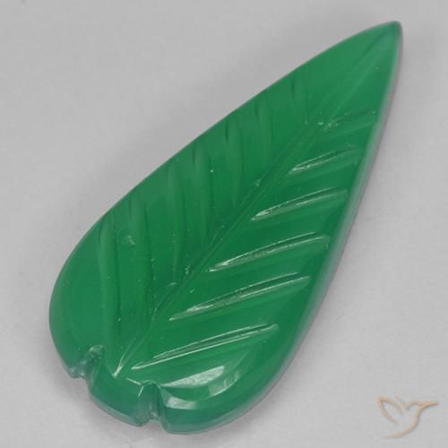 Agata Verde medio naturale da 3.36 ct, Taglio a fantasia, Traslucido