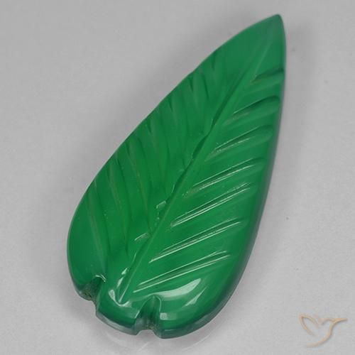 Agata Verde medio naturale da 3.60 ct, Taglio a fantasia, Trasparente
