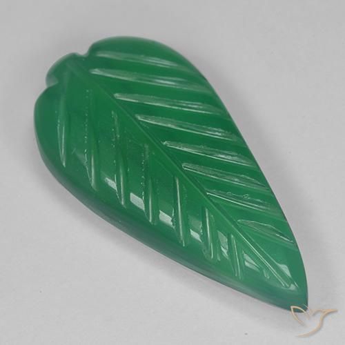 3.73ct Naturale Verde medio Agata, Taglio a fantasia, Traslucido