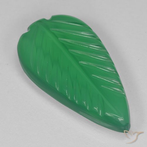 3.96ct Naturale Verde caldo Agata, Taglio a fiore, Trasparente