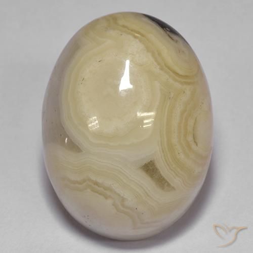 19.37ct Naturale Multicolore Agata, Ovale, Traslucido