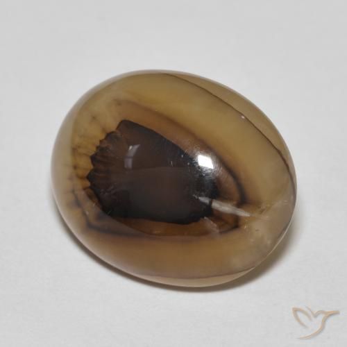 Agata Multicolore naturale da 10.67 ct, Ovale, Traslucido