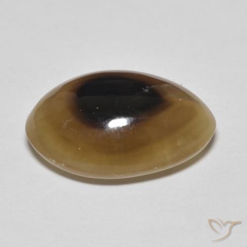 Agata Multicolore naturale da 11.43 ct, Ovale, Traslucido