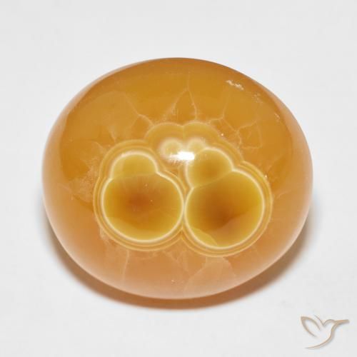 42.79ct Naturale Multicolore Agata, Ovale, Traslucido