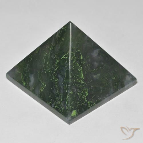 98.71ct Naturale Verde medio Agata, Quadrato, Opaco