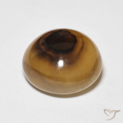 Agata Multicolore naturale da 10.40 ct, Rotondo, Traslucido