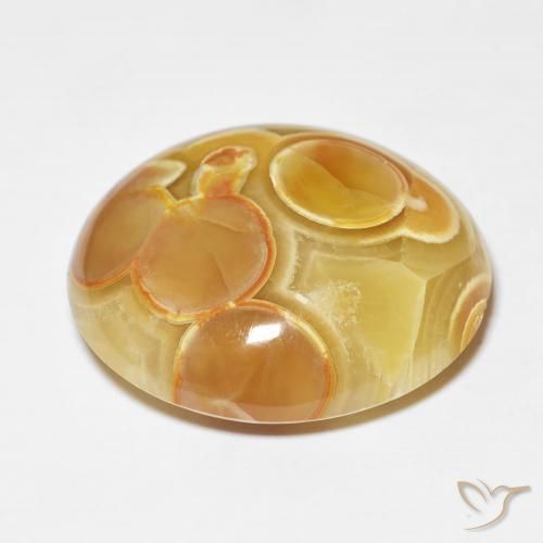 Agata Multicolore naturale da 30.88 ct, Ovale, Opaco