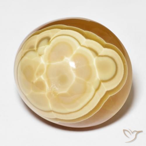 Agata Multicolore naturale da 57.04 ct, Ovale, Opaco