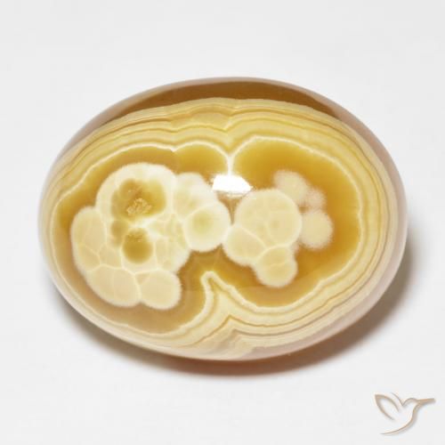 Agata Multicolore naturale da 42.02 ct, Ovale, Opaco