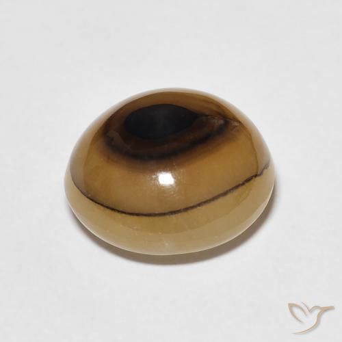 Agata Multicolore naturale da 6.64 ct, Ovale, Traslucido