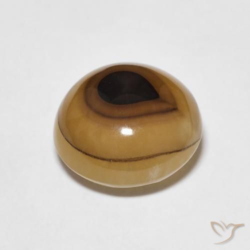 Agata Multicolore naturale da 5.07 ct, Rotondo, Traslucido