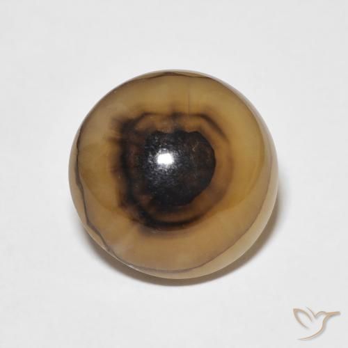 8.00ct Naturale Multicolore Agata, Rotondo, Traslucido