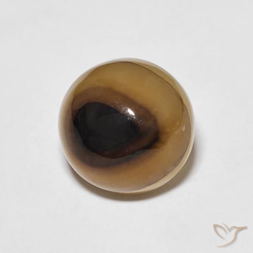 Agata Multicolore naturale da 4.86 ct, Ovale, Traslucido