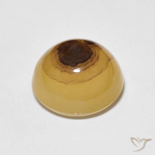 Agata Multicolore naturale da 7.75 ct, Ovale, Traslucido