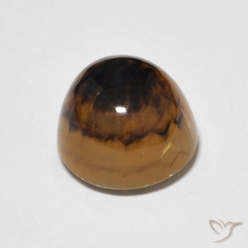 Agata Multicolore naturale da 4.35 ct, Rotondo, Traslucido