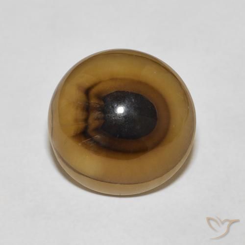 7.04ct Naturale Multicolore Agata, Rotondo, Traslucido