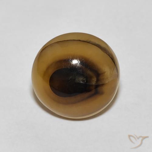 8.35ct Naturale Multicolore Agata, Rotondo, Traslucido