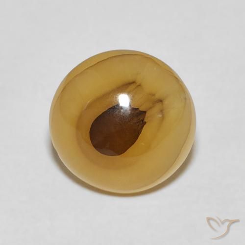 4.21ct Naturale Multicolore Agata, Rotondo, Traslucido