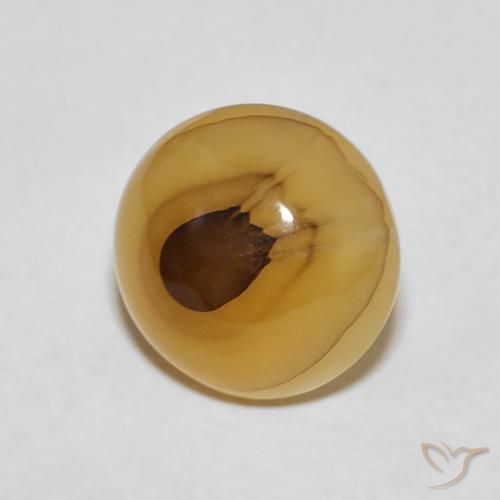 Agata Multicolore naturale da 4.21 ct, Rotondo, Traslucido