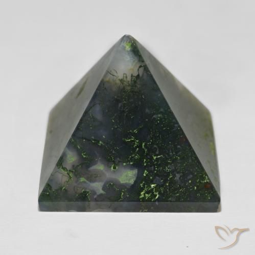 97.43ct Naturale Verde medio Agata, Quadrato, Opaco