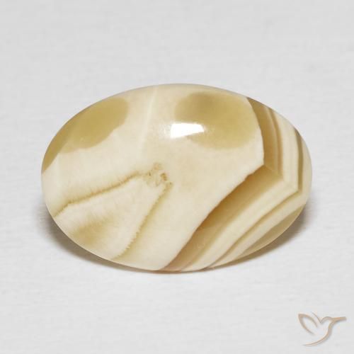5.71ct Naturale Multicolore Agata, Ovale, Opaco
