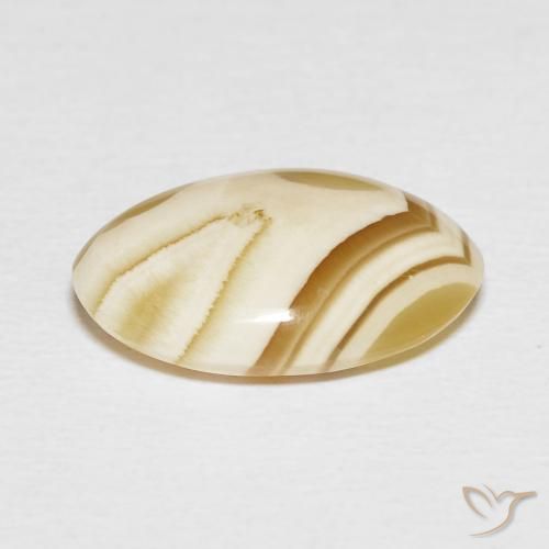 Agata Multicolore naturale da 5.71 ct, Ovale, Opaco