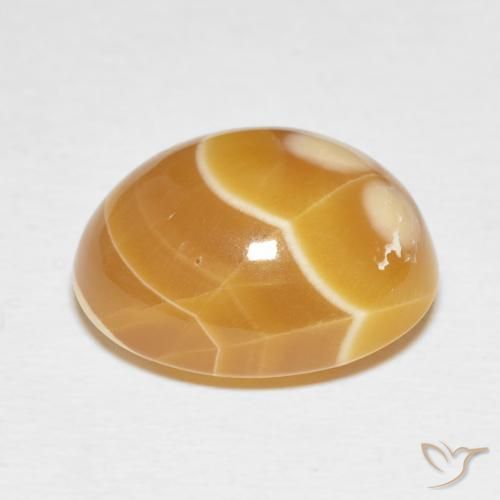 Agata Multicolore naturale da 15.79 ct, Ovale, Opaco