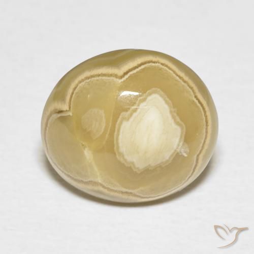 5.65ct Naturale Multicolore Agata, Ovale, Opaco