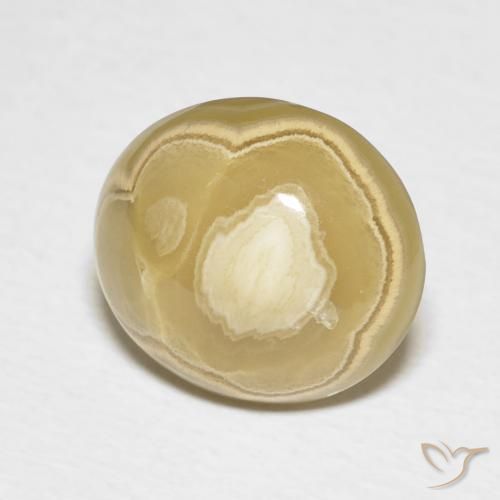 Agata Multicolore naturale da 5.65 ct, Ovale, Opaco