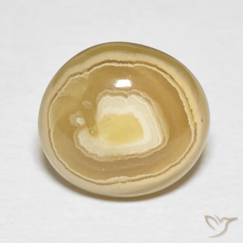 7.07ct Naturale Multicolore Agata, Ovale, Opaco