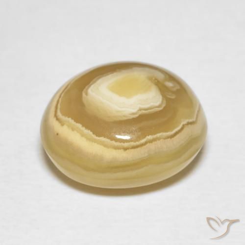 Agata Multicolore naturale da 7.07 ct, Ovale, Opaco