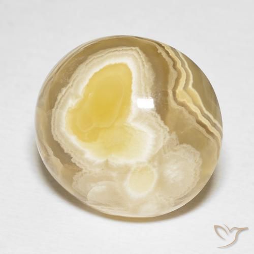 Agata Multicolore naturale da 22.35 ct, Ovale, Opaco