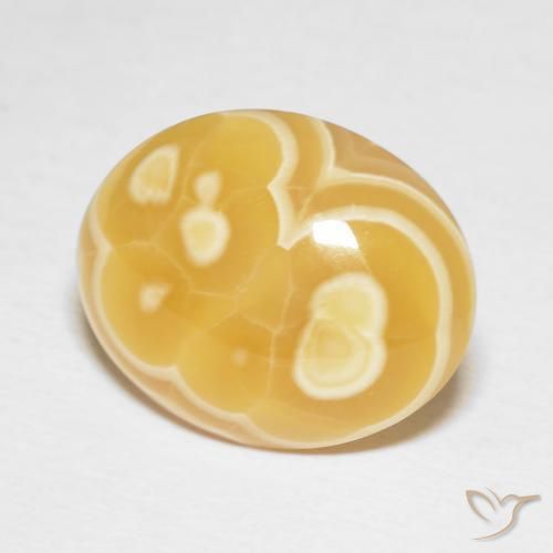 Agata Multicolore naturale da 14.41 ct, Ovale, Opaco