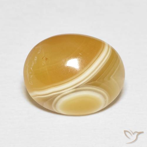 6.27ct Naturale Multicolore Agata, Ovale, Opaco